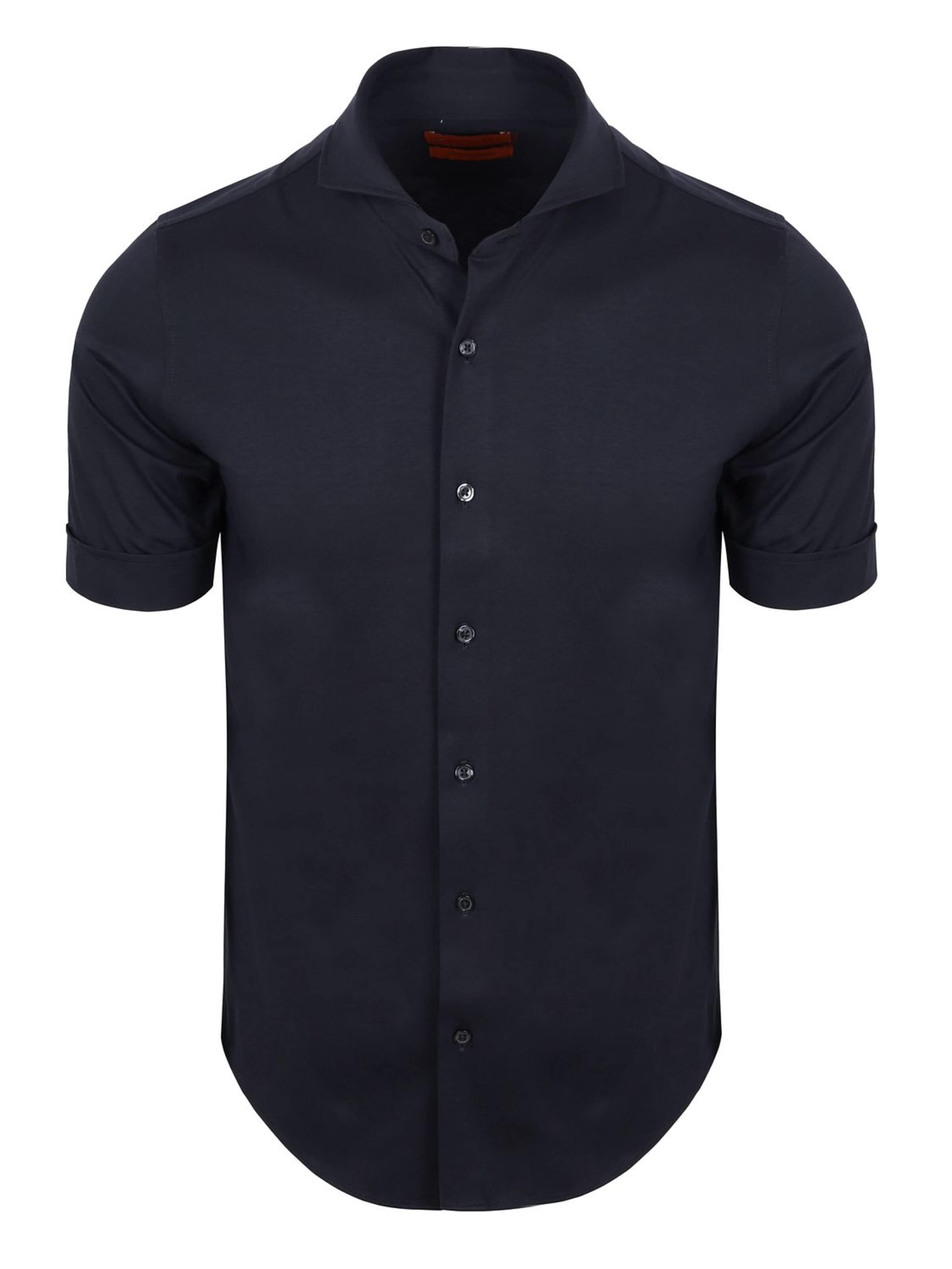 Suitable Button Up Shirt in Blue: front