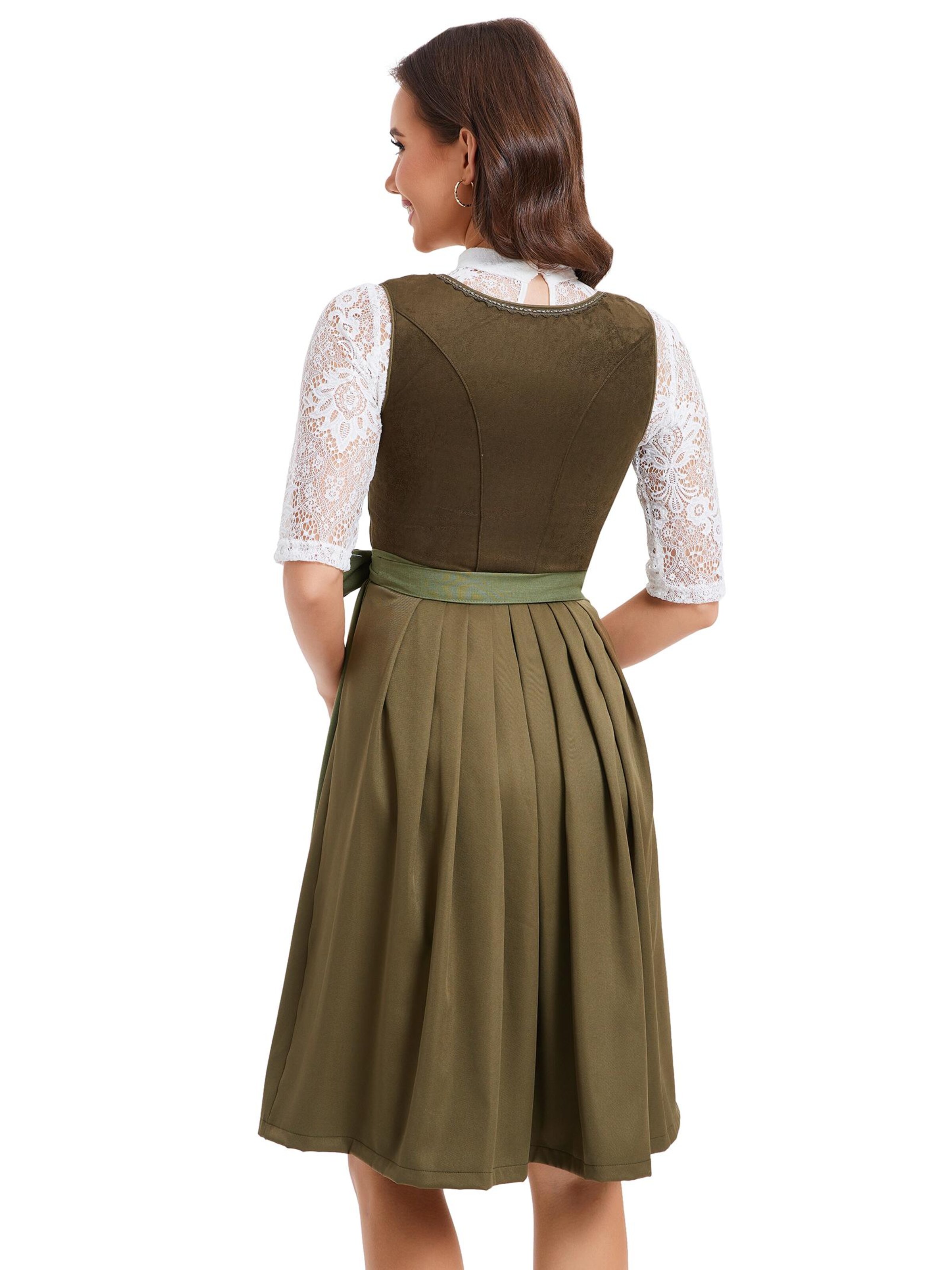 Yesfashion Dirndl‌‌‌‌‌‌ in Grün