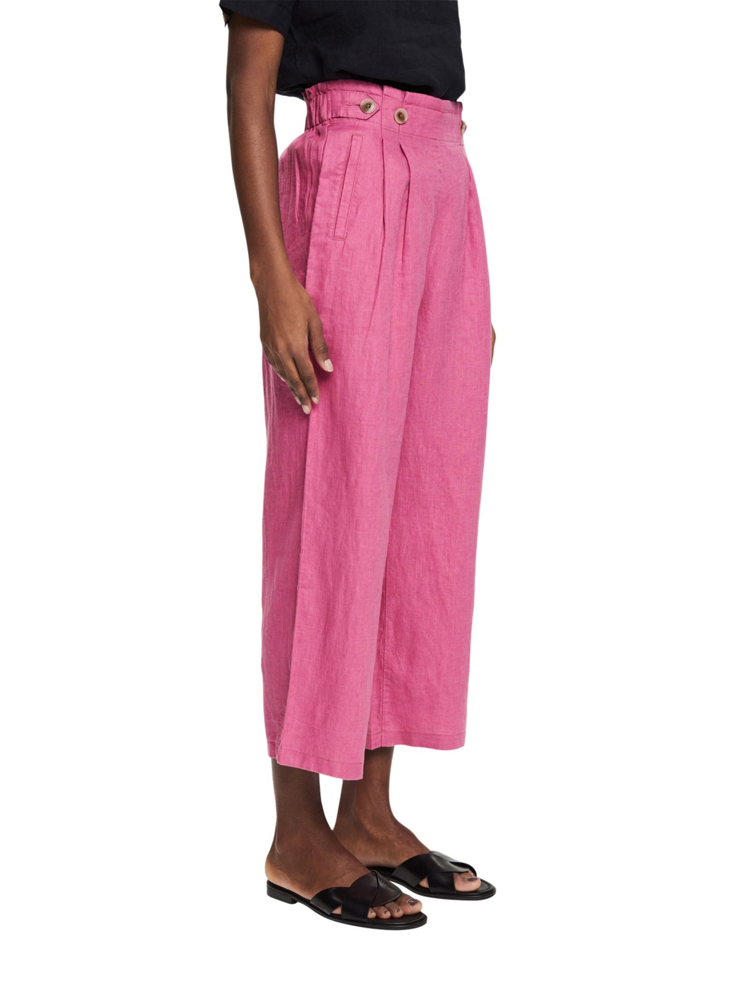 Frauen Große Größen ESPRIT Hose in Pink - QO37458