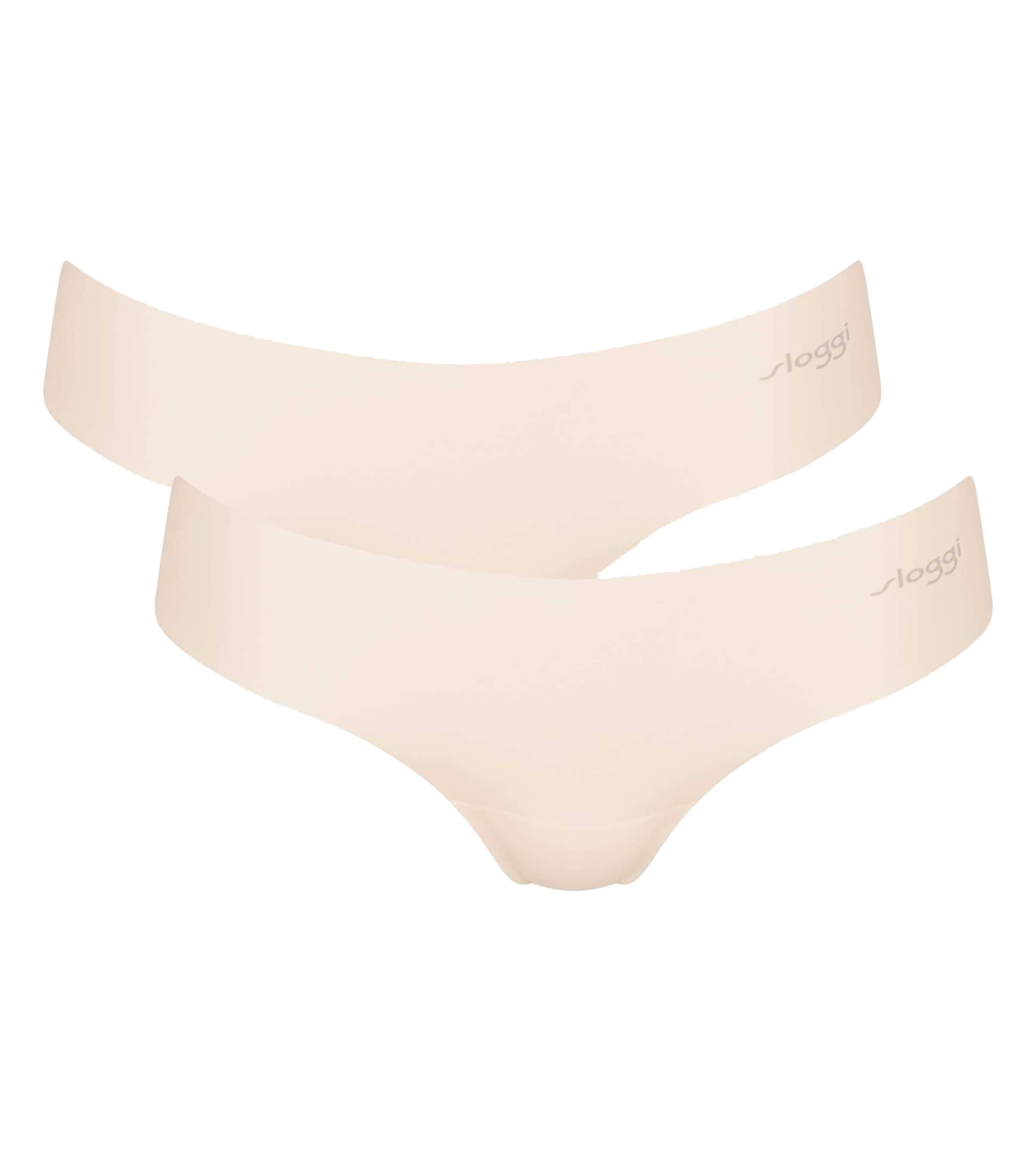 SLOGGI Stringi w kolorze beżowy: przód