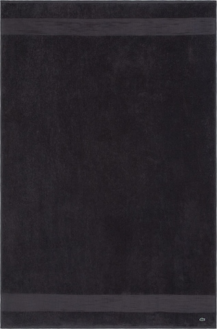 LACOSTE Handtuch 'LLECROCO' in Schwarz: Vorderseite