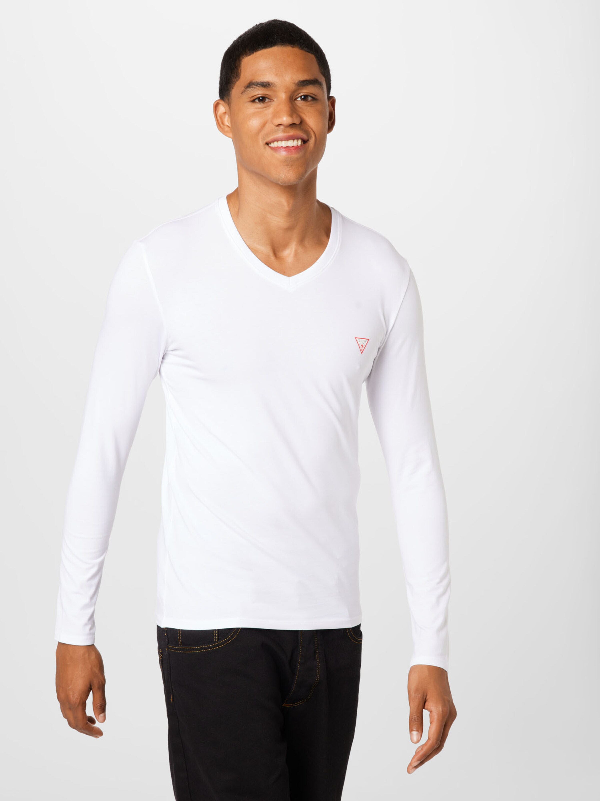 Männer Shirts GUESS Shirt in Weiß - GF46052 Männer Shirts GUESS Shirt in Weiß - GF46052
