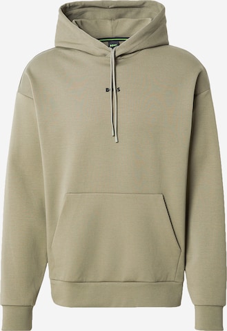 BOSS Sweatshirt 'Sly Zone' in Beige: Vorderseite