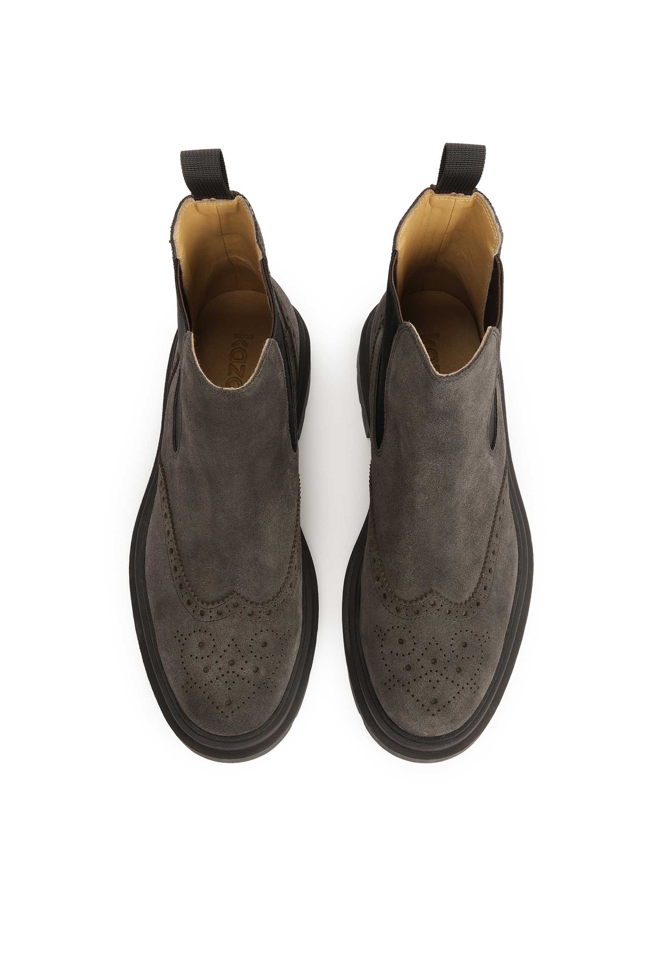 Boots chelsea di Kazar in marrone