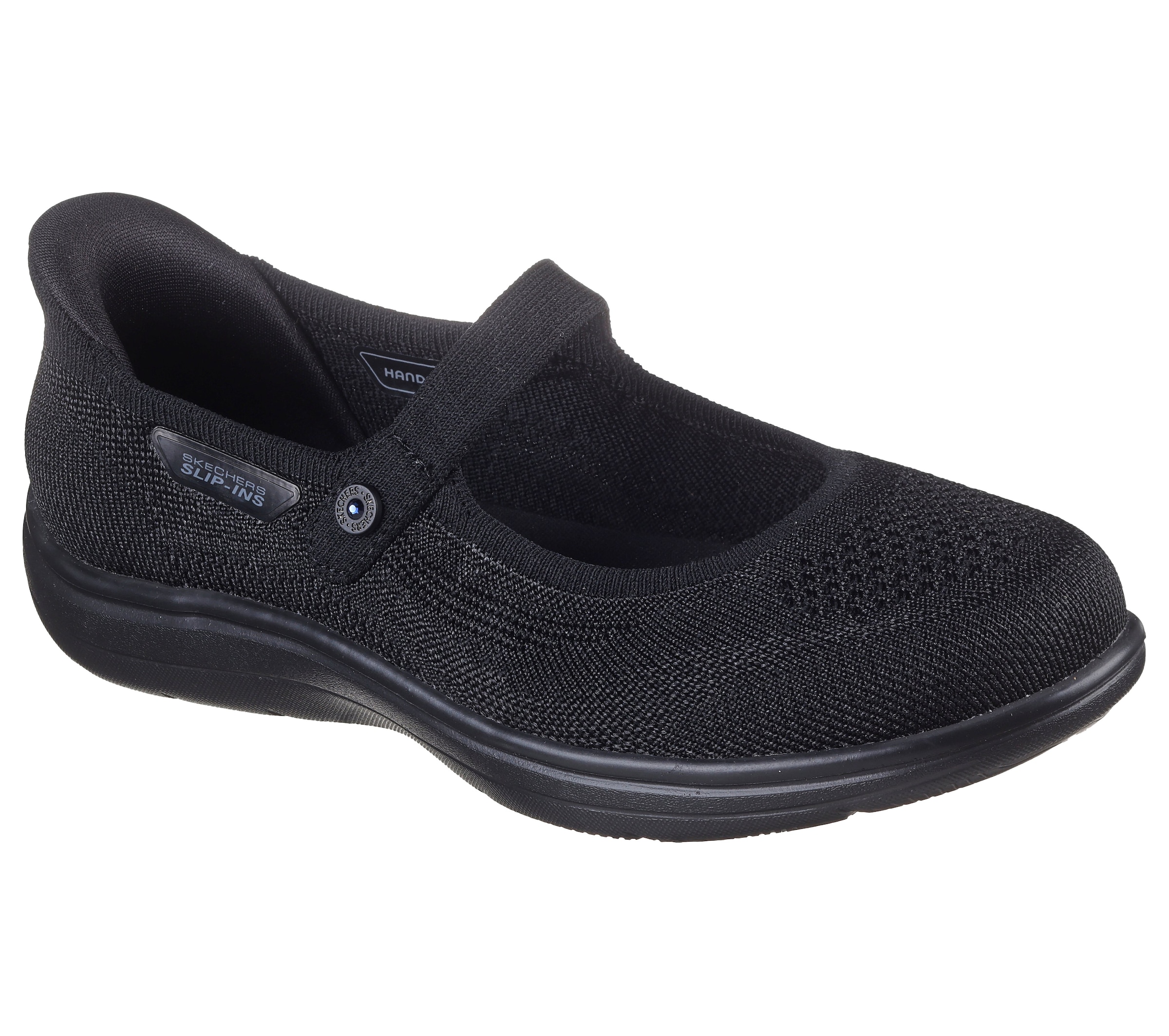SKECHERS Ballerina in Schwarz