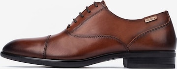 PIKOLINOS Buty sznurowane 'Bristol' w kolorze brązowy: przód