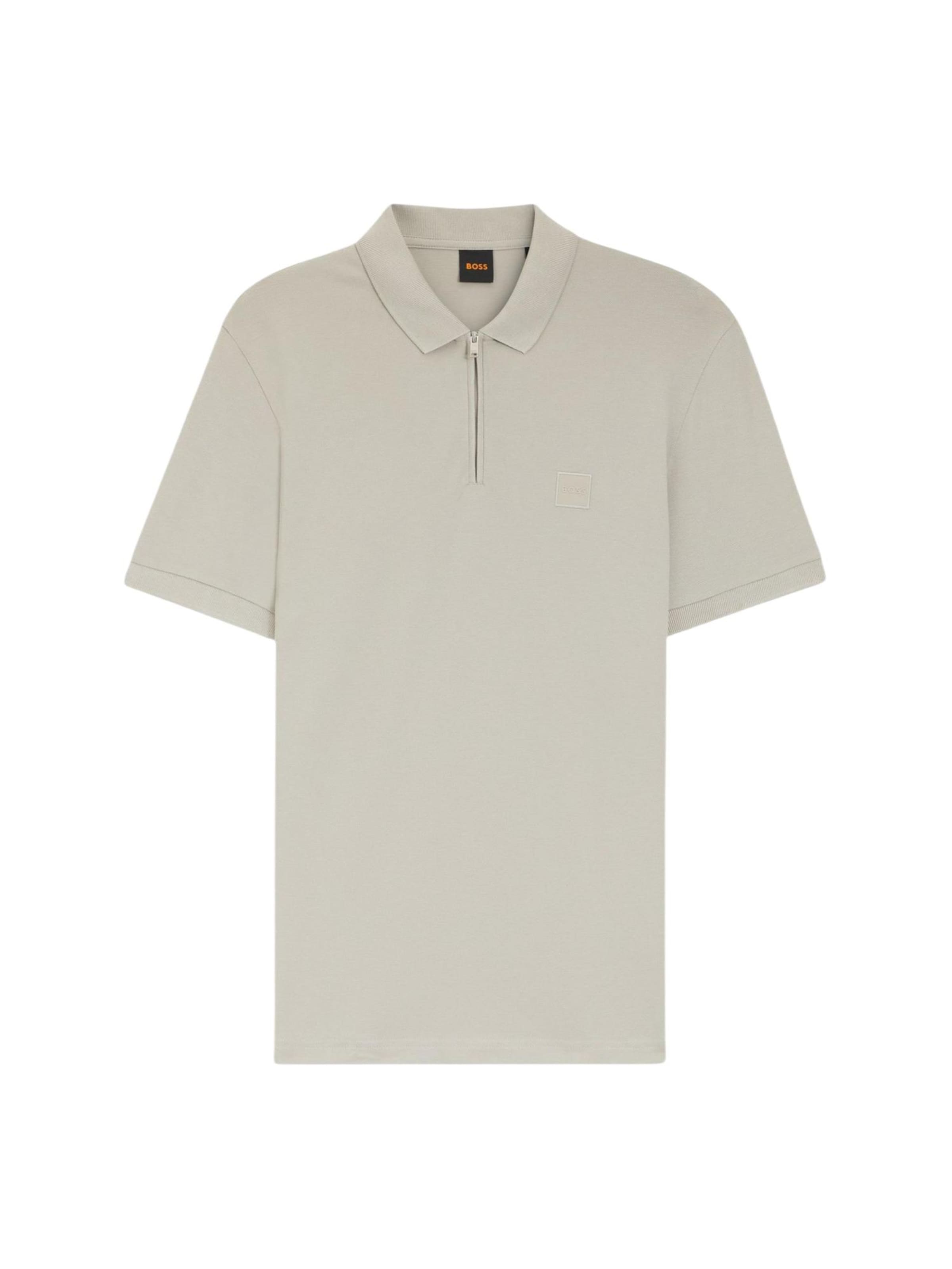 BOSS - Camiseta 'Passerzip 10256683 50537507' en gris