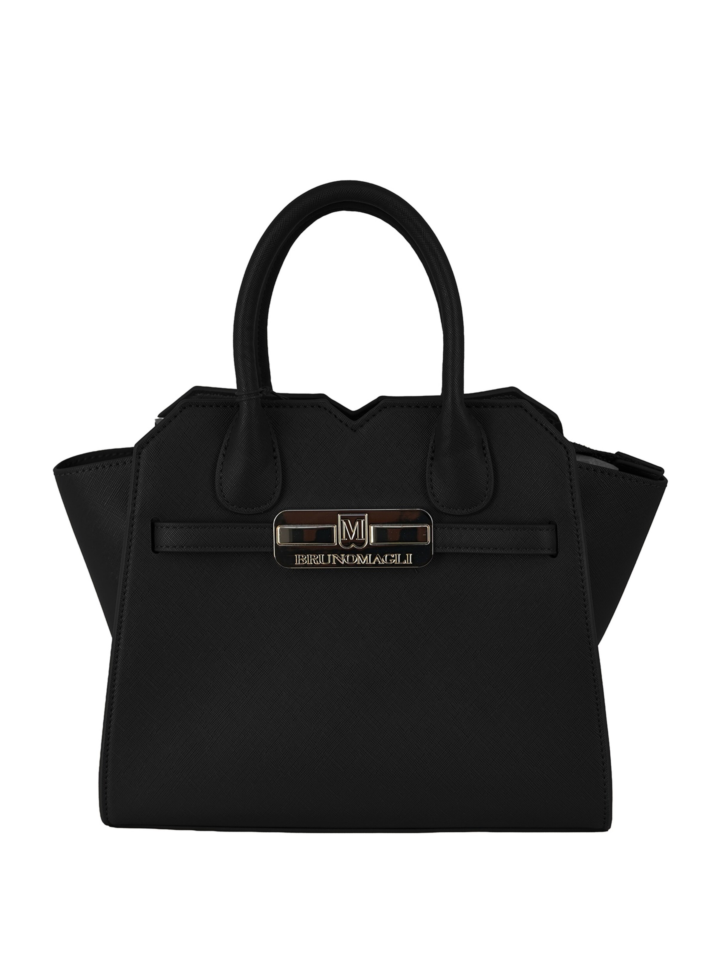 Borsa a mano 'Borsa a Mano Sofia Mini Bruno Magli - Ecopelle 100% PU, Chiusura Girello' di Bruno Magli in nero: frontale