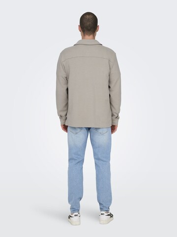 Coupe regular Chemise 'New Kodyl' Only & Sons en vert