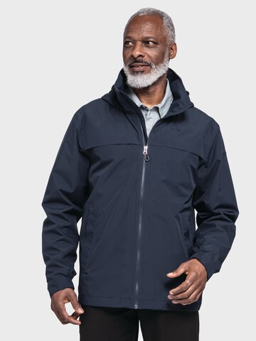 Veste outdoor 'Bohorok' Schöffel en bleu : devant