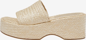 Pull&Bear Pantoletter i beige