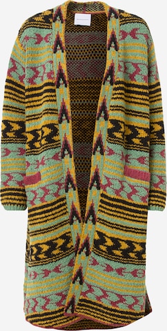 DELICATELOVE Knit Cardigan 'ANNA' in Mixed colors: front