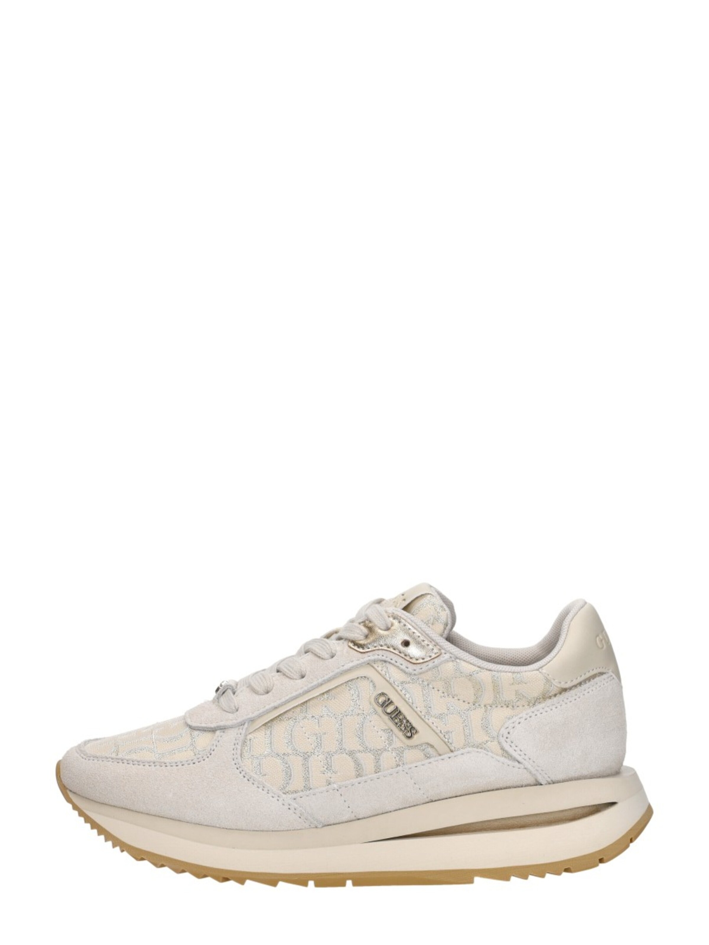 Baskets basses 'Energy 5' GUESS en blanc : devant
