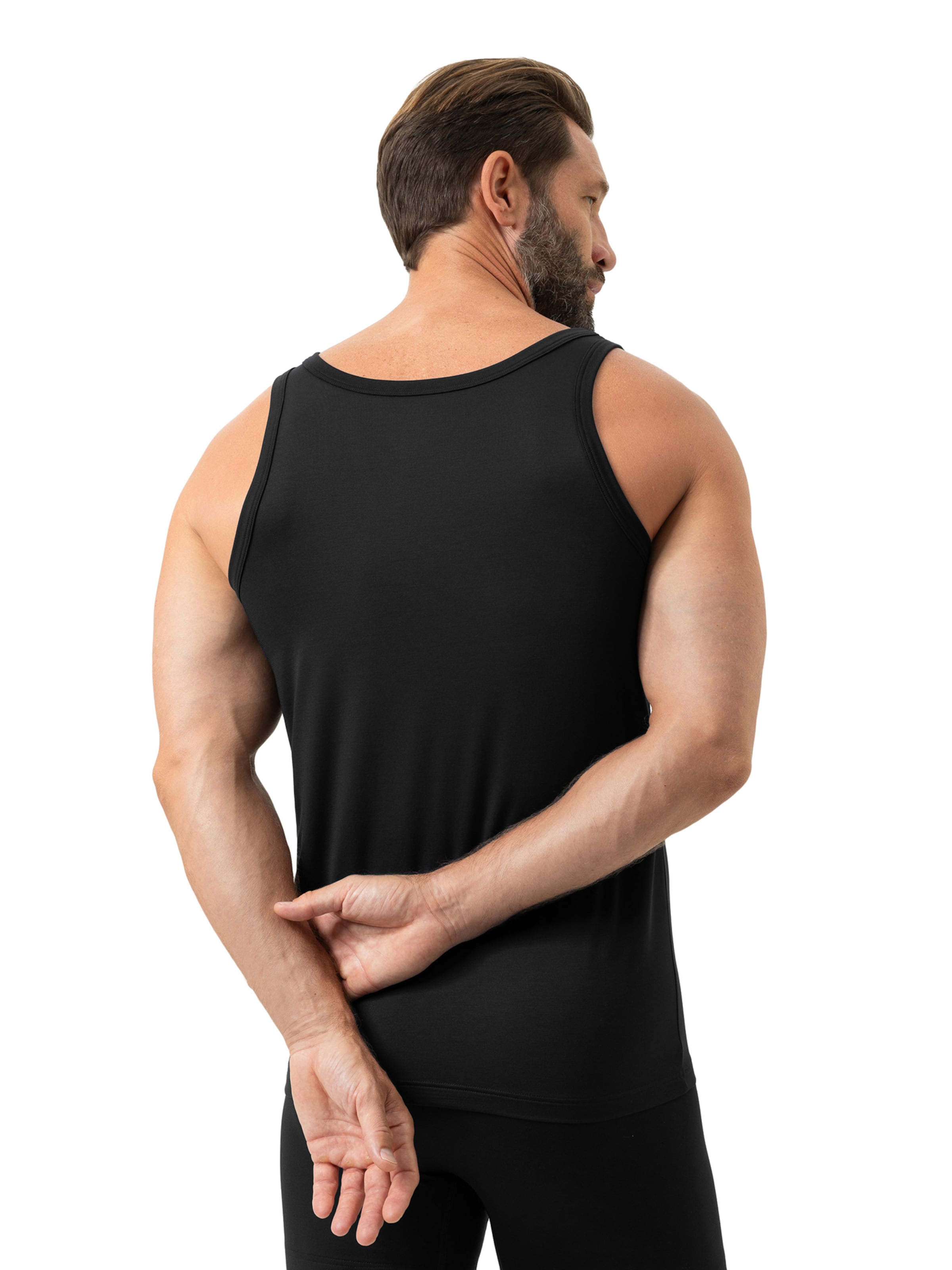 Mey Unterhemd 'Iconic' in Schwarz