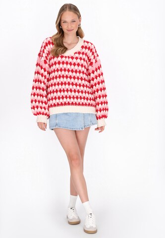 Pull-over 'Young Fashion' MYMO en rouge