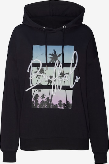 BUFFALO Sweatshirt in mischfarben / schwarz, Produktansicht