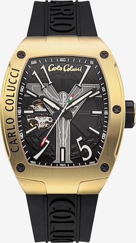 Carlo Colucci Analog Watch 'Donia' in Black: front