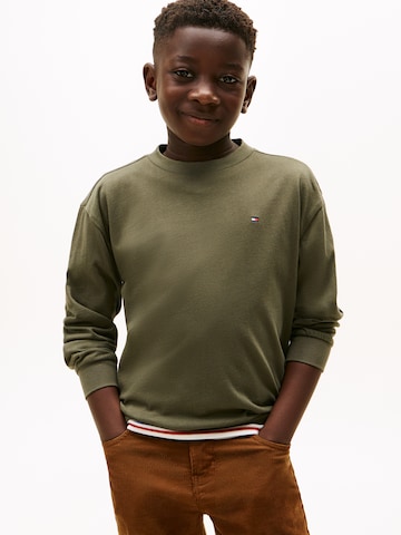 TOMMY HILFIGER - Camisola 'ESSENTIAL' em verde: frente