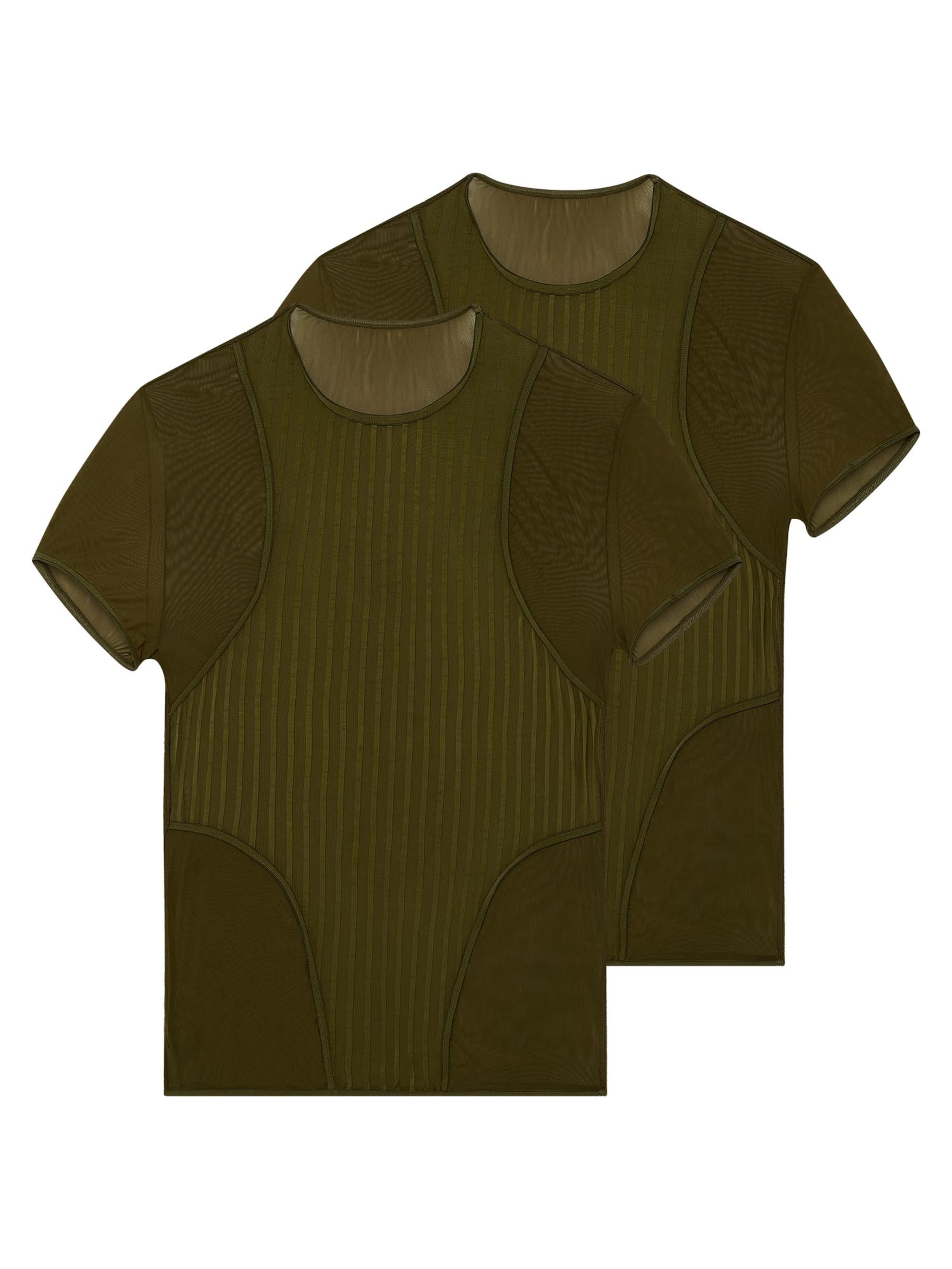 WOH Undershirt 'Personal Allure' in Green: front
