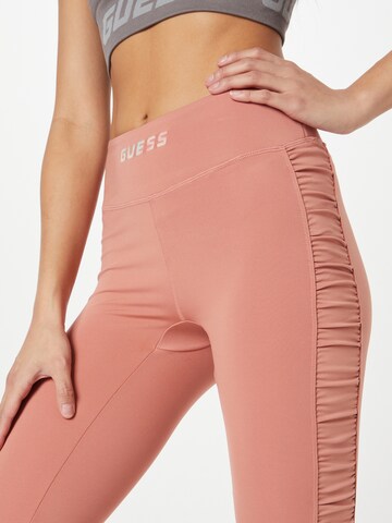 GUESS Skinny Leggings 'Elise' in Pink