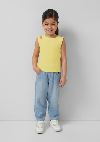 T-Shirt s.Oliver en jaune : devant
