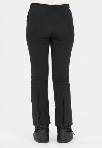 Athlecia Regular Softshellhose Vikki in Schwarz