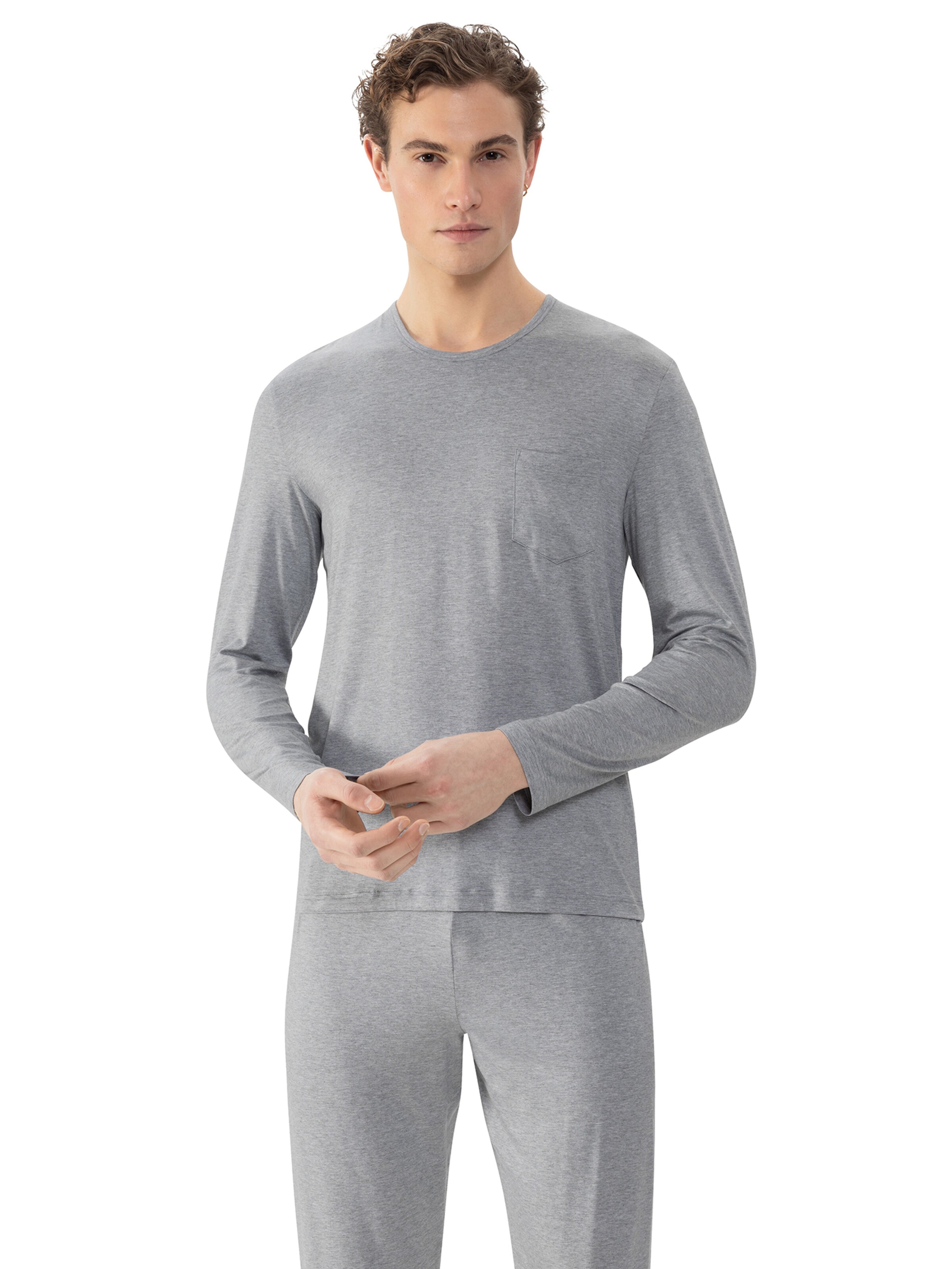 T-Shirt Mey en gris : devant