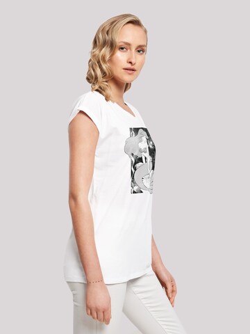 T-shirt 'Disney Girls The Little Mermaid' F4NT4STIC en blanc