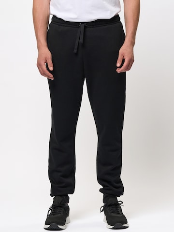 KAPPA Regular Pants 'KMLogo Caseri' in Black: front