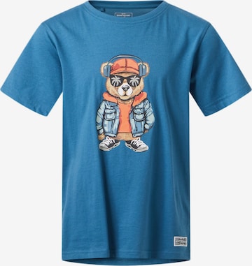 Denim Factory - Camiseta 'San Diego' en azul: frente