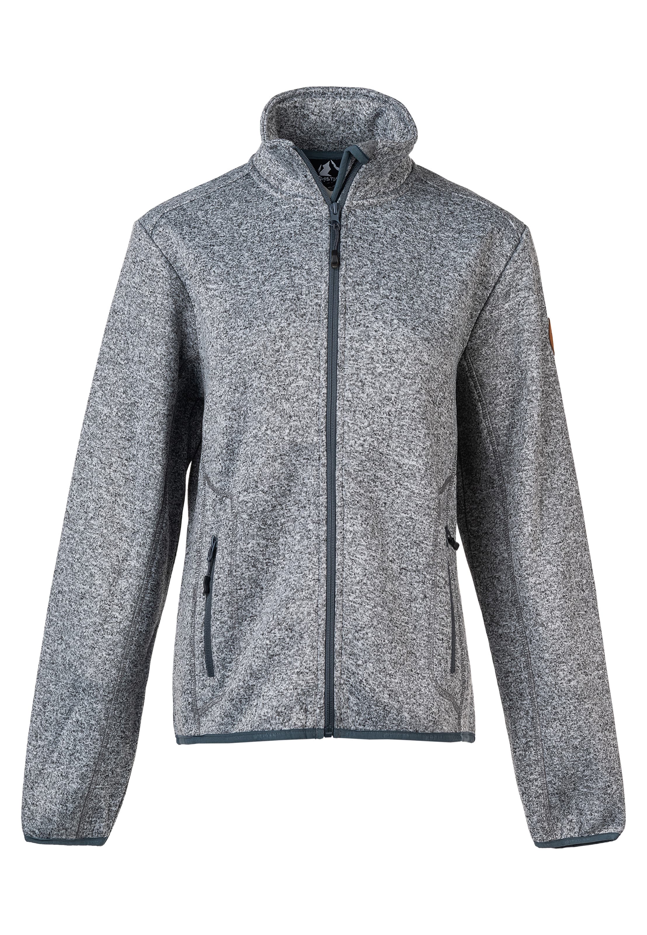 Whistler Functionele fleece jas 'Samani' in Grijs: voorkant
