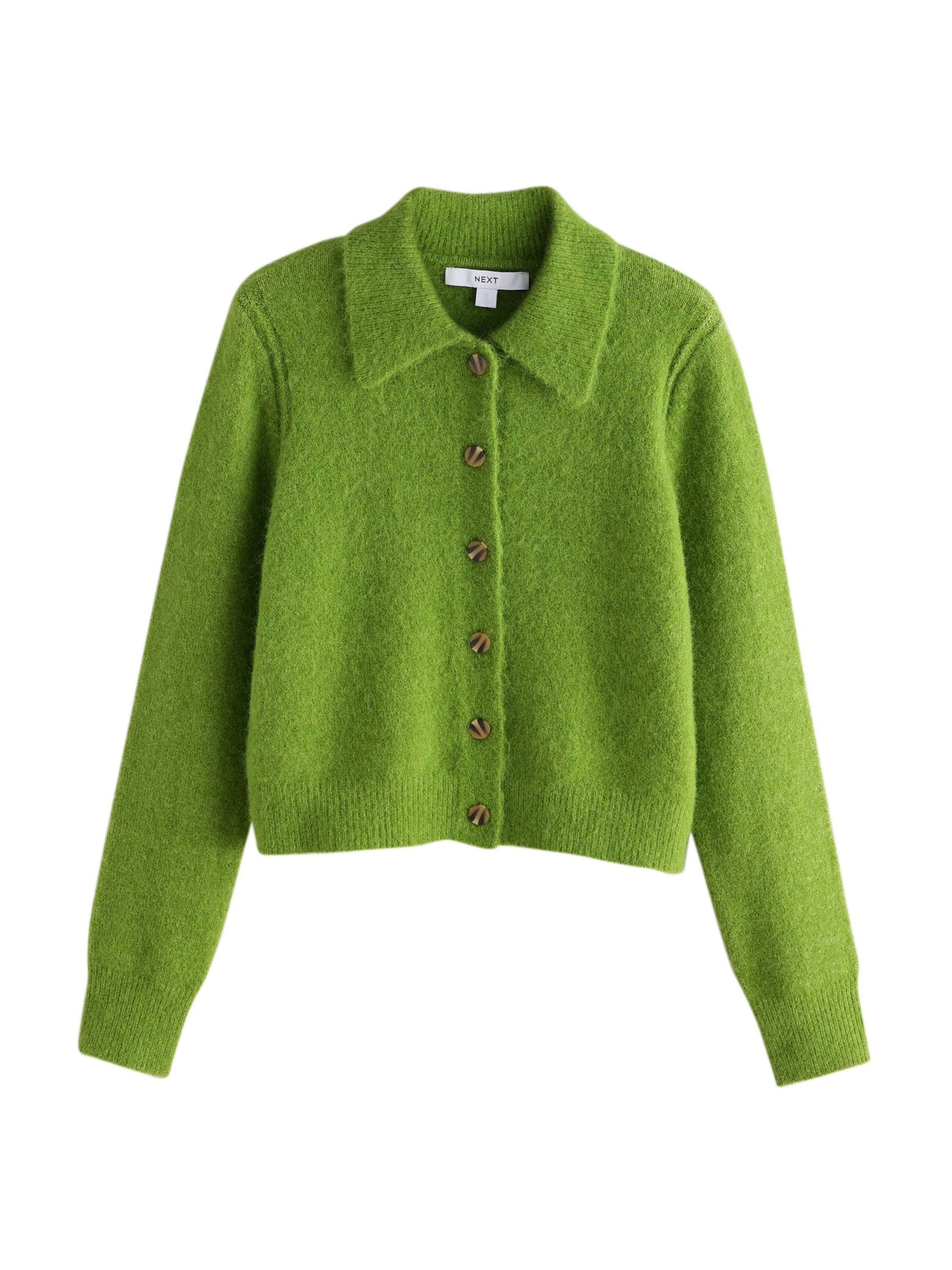 Next Knit cardigan in Green: front