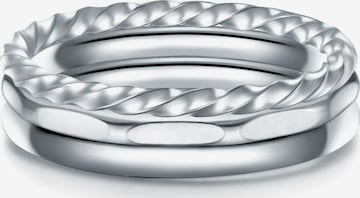 Eastside Ring in Silver: front