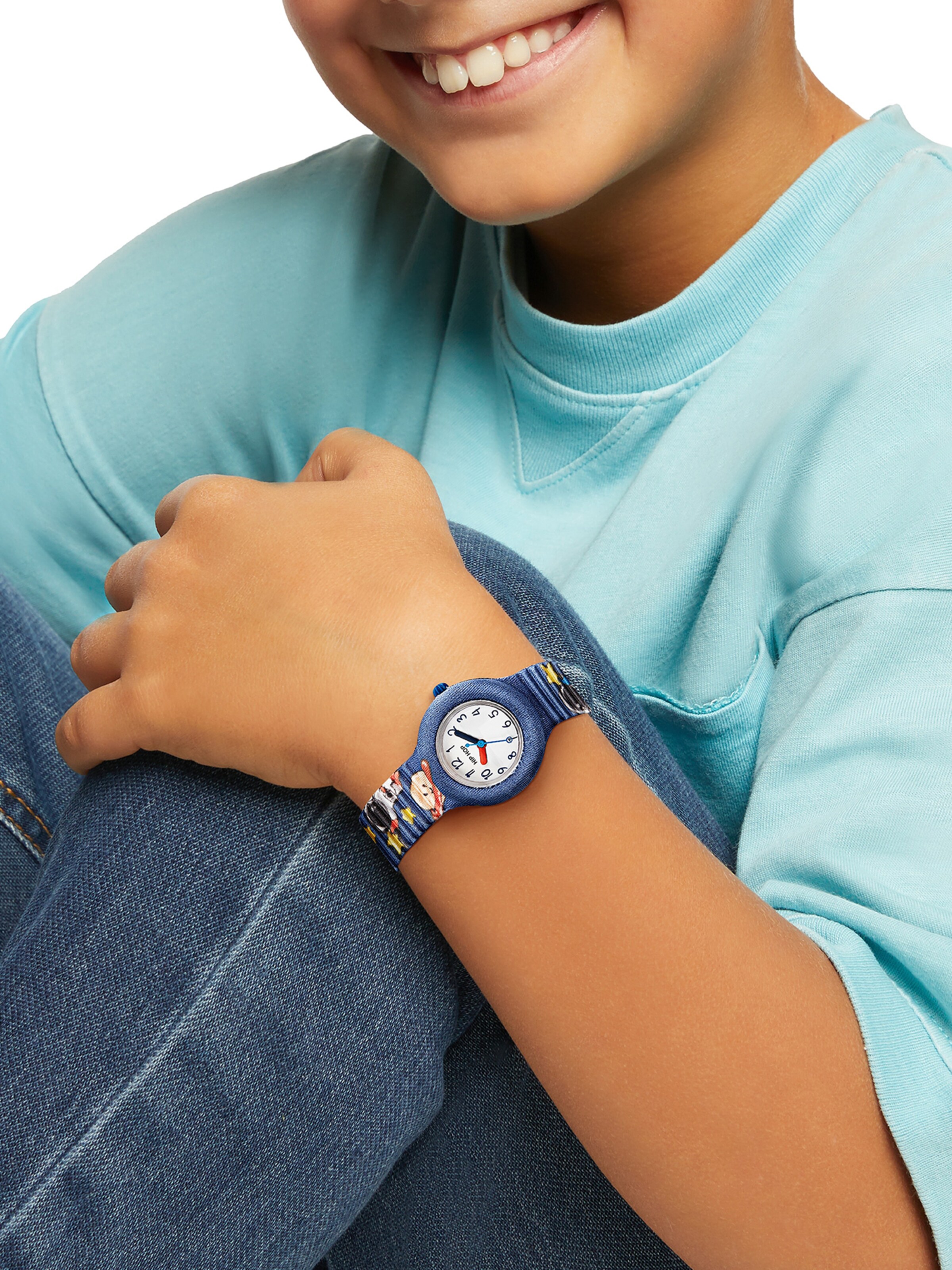 Hip Hop Watch in Blue