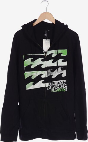 BILLABONG Sweatshirt & Zip-Up Hoodie in XL in Black: front