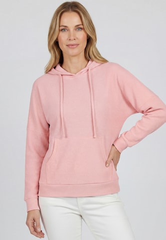 Sweat-shirt CALEY en rose : devant