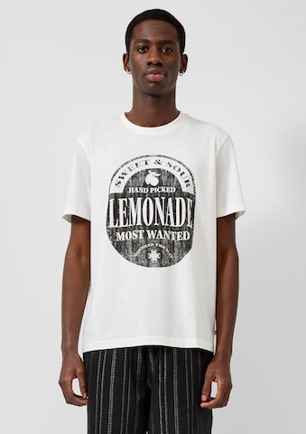 QS Shirt in Beige: front
