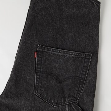LEVI'S ® Szabványos Kantáros farmer 'Loose Overalls' - fekete