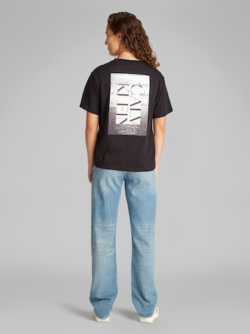 Calvin Klein Jeans Shirt in Zwart: voorkant