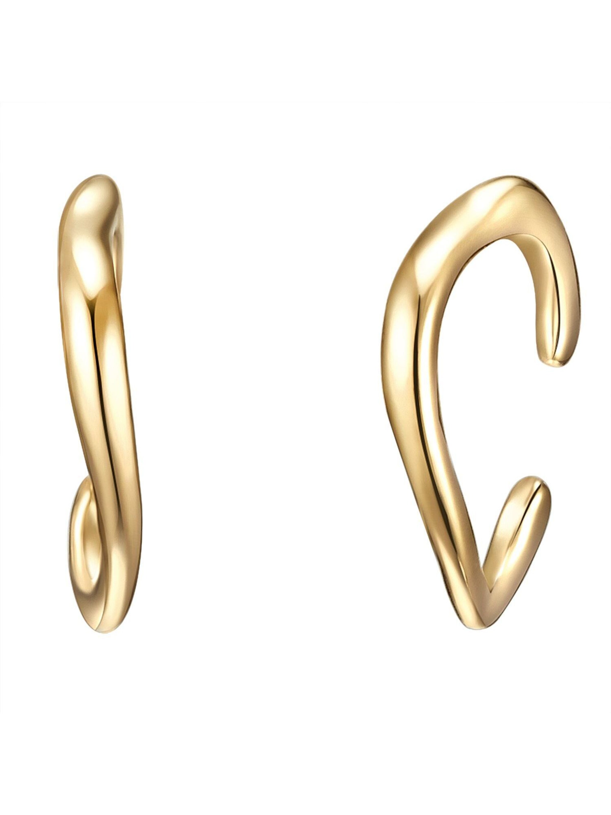 Boucles d'oreilles Glanzstücke München en or : devant