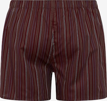 Hanro Boxer shorts ' Fancy Woven ' in Brown