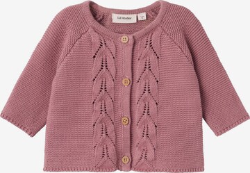 Cardigan NAME IT en rose : devant