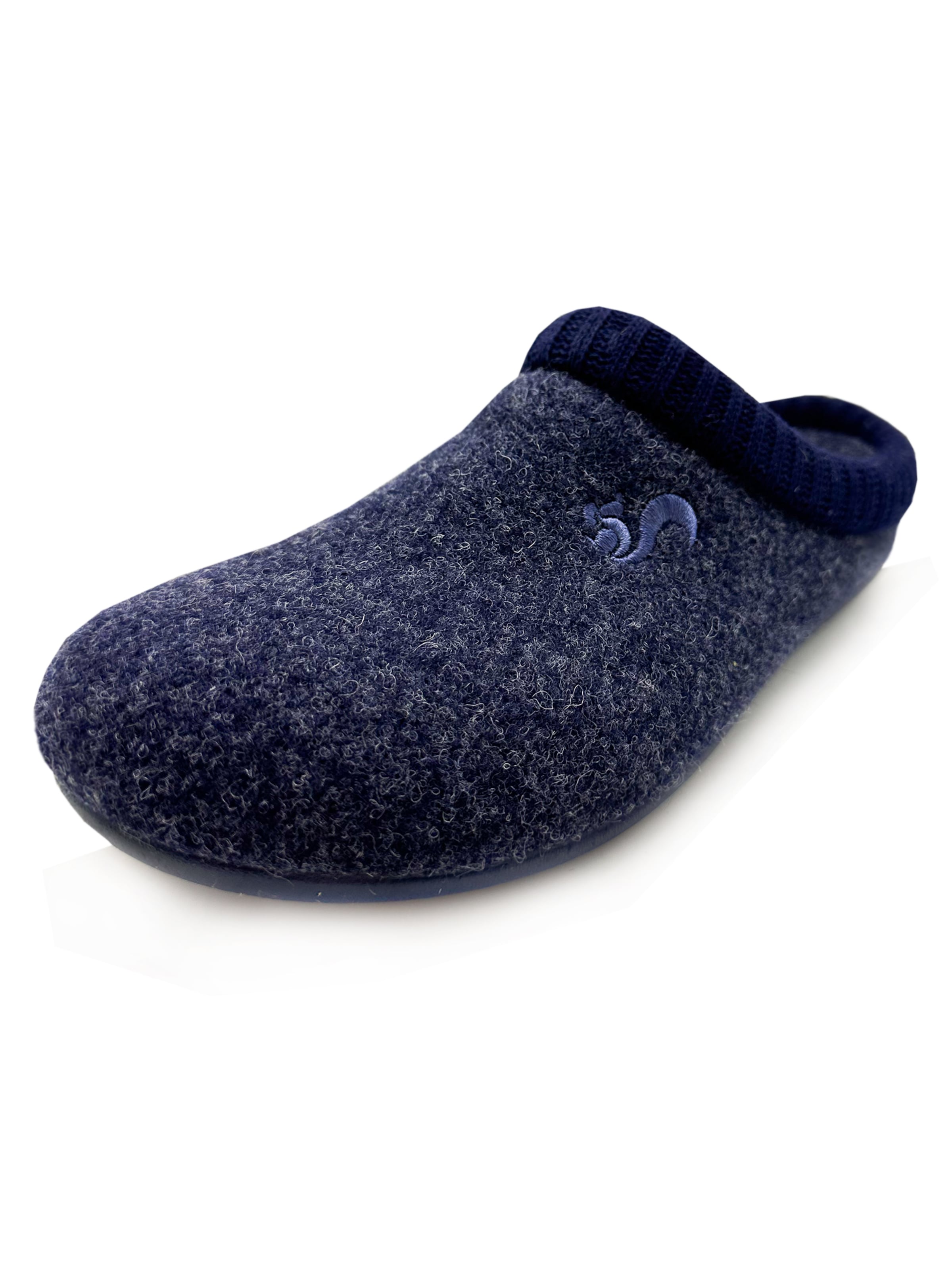 thies Slippers 'thies 1856 ® Rec Cozy Slipper' in Blue: front