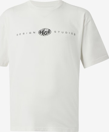 T-Shirt HOLLISTER en beige : devant