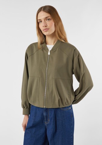 COMMA Jacke in Grün: Vorderseite