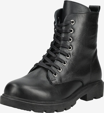 Bottines à lacets ANDREA CONTI en noir : devant