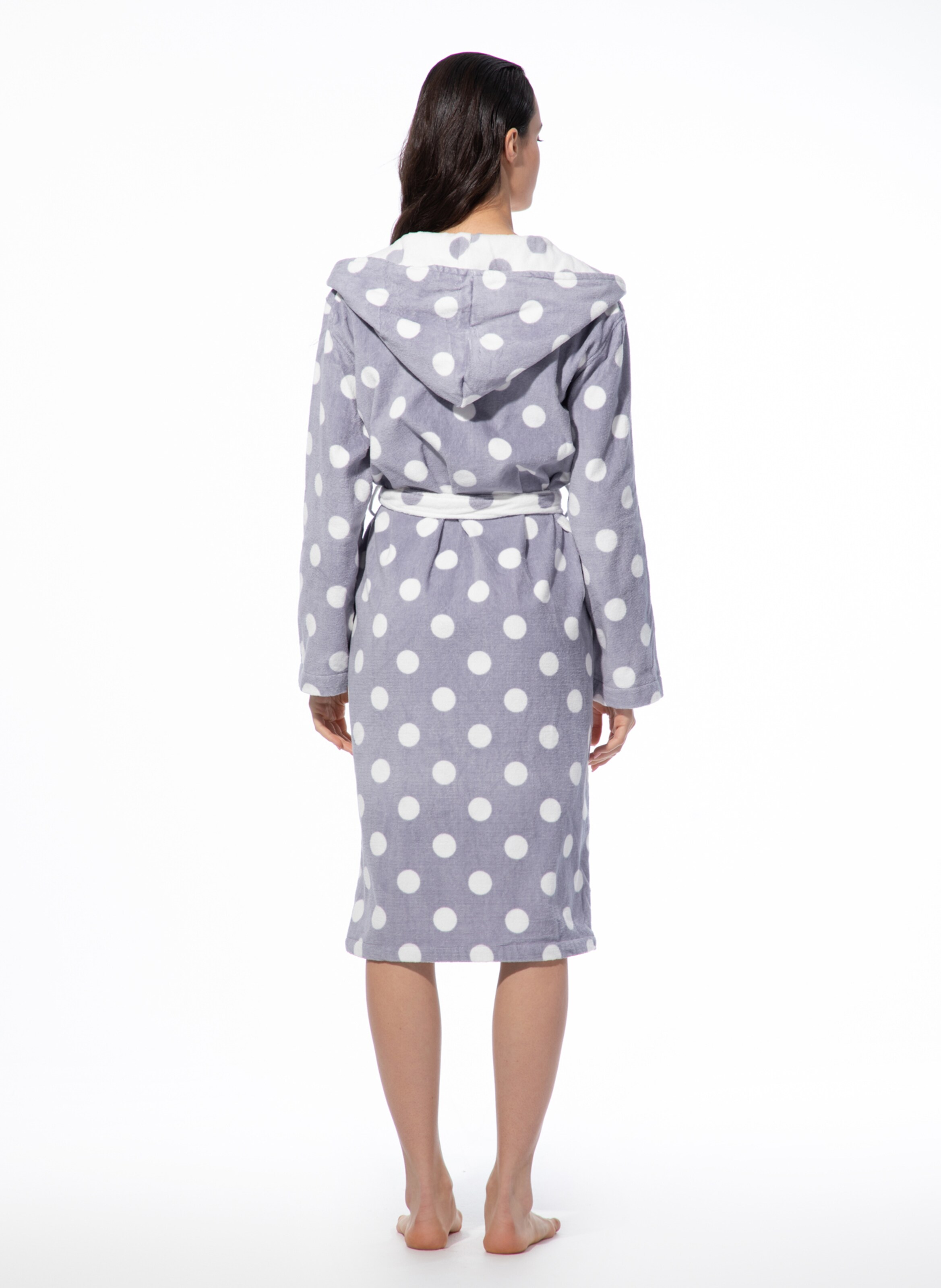 Sanetta Bademantel in Lila