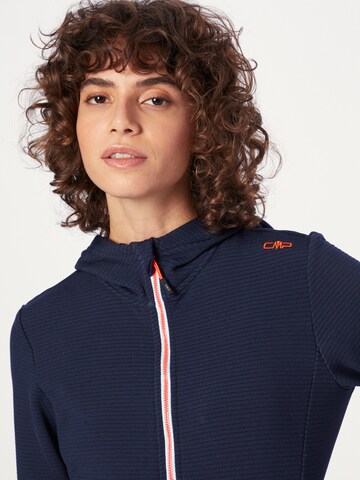 CMP Athletic Zip-Up Hoodie in Blue