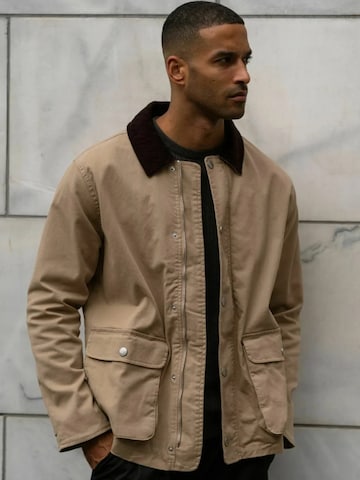 Veste mi-saison ' Twill Jacket ' TEESHOPPEN en beige