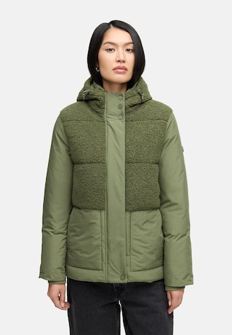 Veste d’hiver 'Sheeta 16' MARIKOO en vert : devant